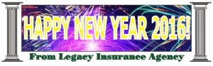 Happy New Year from Legacy Insurance Agency!